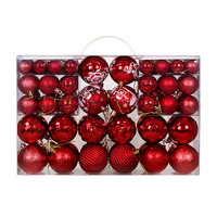 Décorations de Noël en gros directement de l'usine : boules suspendues, ornements en plastique, ensembles de décorations de Noël