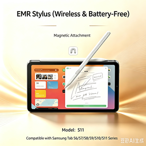 Lápiz Óptico Pasivo Samsung EMR Compatible con <span class=keywords><strong>Tab</strong></span> S11/S11 Ultra, Puntas de Repuesto con Pinzas, 4096 Niveles de Sensibilidad a la Presión - Product Image 4