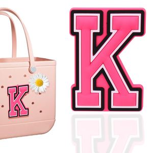 Accessoires décoratifs personnalisés en lettres de l'alphabet A-Z imprimées en 3D pour sacs et cabas de plage, pour la décoration du Nouvel An chinois et d'Halloween - Product Image 5