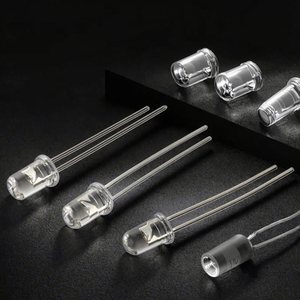 Đèn Led Đi-ốt F5 Đèn LED 385nm UVA Top SMD 5Mm UV/Tím Giá 30 Túi Nhựa Có Khóa Kéo Bằng Lá Nhôm 20ma - Product Image 1