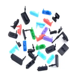 Customized wholesale USB Type-C Silicone Plug Water proof Dust proof Micro USB rubber plug