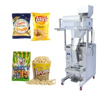 Machine d'emballage verticale automatique OEM pour sachets alimentaires avec fonctions de collage, de remplissage et de scellage pour emballages plastique/feuille d'aluminium