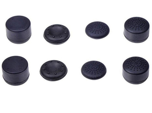 Silicone <strong>Button</strong> Kit for <strong>PS4</strong> <strong>Controller</strong> 8pcs Gamepap Heighten Thumb Grip Protective Caps - Product Image 2