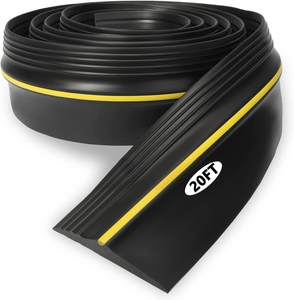 Bande d'étanchéité universelle pour seuil <span class=keywords><strong>de</strong></span> <span class=keywords><strong>porte</strong></span> <span class=keywords><strong>de</strong></span> <span class=keywords><strong>garage</strong></span> <span class=keywords><strong>de</strong></span> 20 pieds/6 m, bande résistante aux intempéries, bande en caoutchouc, remplacement <span class=keywords><strong>de</strong></span> l'étanchéité contre les intempéries à faire soi-même - Product Image 1