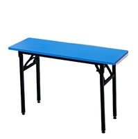 Table pliante moyenne 100 * 60CM, mobilier de bureau, fourniture d'usine moderne, bon prix, table pliante pour ordinateur portable, bureau pliable en bois