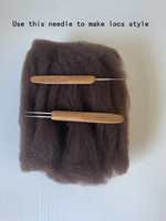 Bulk sintetico Afro Kinky per realizzare trecce all'uncinetto Twist Dread Locs