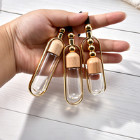 Flacon diffuseur de parfum et d'huiles essentielles en verre transparent, vide, à suspendre pour voiture, 10 ml et 7 ml, flacons pendentifs