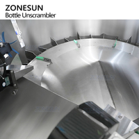 Machine de tri et d'alimentation automatique à grande vitesse ZONESUN ZS-LPE2000 pour bouteilles en plastique PET, destinée aux lignes de remplissage.