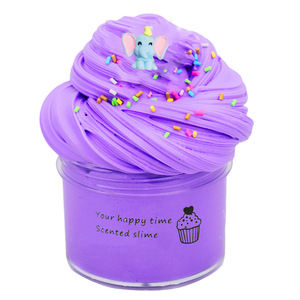 Vente flash : Ensemble de <span class=keywords><strong>slime</strong></span> au beurre personnalisé, <span class=keywords><strong>slime</strong></span> moelleux aux fruits non collant avec des bonbons au beurre, citron, pastèque, requin, <span class=keywords><strong>licorne</strong></span>, gâteau - Product Image 5