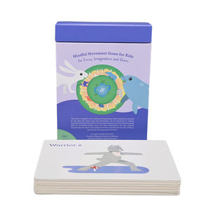 Gioco di carte da gioco per bambini con movimento consapevole personalizzato personalizzato per bambini - Product Image 3