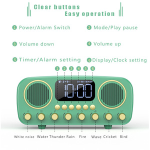 Santé intelligente <span class=keywords><strong>adulte</strong></span> <span class=keywords><strong>pour</strong></span> réveil Bluetooth haut-parleur à bruit blanc avec musique de sommeil produit électronique <span class=keywords><strong>pour</strong></span> une meilleure qualité de sommeil - Product Image 5