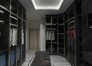 CBMmart personalizado de lujo moderno Simple minimalista esquina grande <span class=keywords><strong>armario</strong></span> dormitorio montado en la pared de madera Walkin gabinetes <span class=keywords><strong>armario</strong></span> - Product Image 5