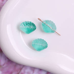 Cuentas de Vidrio en Forma de Concha Marina 3D de 16x13 mm, Cuentas Sueltas para Hacer Joyas, Accesorios para Manualidades de Pulseras, Collares y Pendientes - Product Image 6