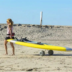Tabla de Stand Up Paddle (SUP) de Plástico Sólido con Pedales, Certificación CE, Capacidad de 100 kg, Uso en el Océano, ¡Oferta! - Product Image 4