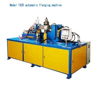 Centre d'usinage de bobine d'ourlet de poinçonnage d'acier inoxydable tdf machine automatique de forme de bride machine de formage rotative bride ronde