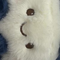 Jouet à mâcher doux pour animaux de compagnie, peluche en forme de gâteau aux myrtilles pour usage quotidien