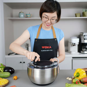 Grande capacità in acciaio inox Design rapido a secco manuale <span class=keywords><strong>insalata</strong></span> frutta disidratato filatore a mano pressa per <span class=keywords><strong>insalata</strong></span> centrifuga per verdure - Product Image 1