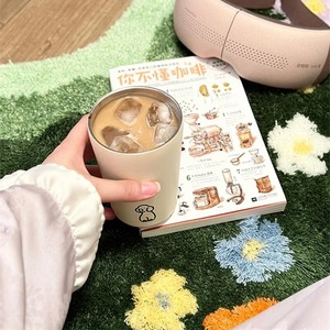 <span class=keywords><strong>Tappeto</strong></span> Floreale Trapuntato a Pelo Morbido, Antiscivolo, <span class=keywords><strong>per</strong></span> <span class=keywords><strong>Divano</strong></span>, Interni, Poggiapiedi, Camera da Letto, Stile Verde Giardino - Product Image 5