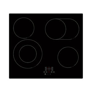 Table de cuisson à induction électrique domestique à 4 brûleurs, 77 cm, 6700 W, avec commande mécanique à bouton rotatif en verre, prix abordable - Product Image 4