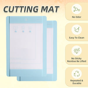 Diylobby Offre Spéciale 4.5*6.25 Inch Découpe Tapis de Cartes Personnalisé Pvc Tapis Porte Camée pour <span class=keywords><strong>Cricut</strong></span> joy Tapis de Découpe de Cartes - Product Image 2
