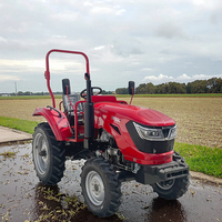 Tracteur à roues de 50 CV avec moteur 4x4 à forte puissance de traction