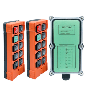 Control remoto industrial de velocidad única de 8 canales con señal estable personalizada de fábrica para grúas - Product Image 3