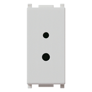 เต้ารับโพลาไรซ์ 2P 6A 24V SELV สีเงิน 4.1x2.8x5.3 มม. - Product Image 1