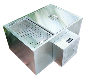 Victory Kitchen Trampa de grasa de acero inoxidable Separador de aceite y agua Equipo de catering para refrigerios Restaurantes Hoteles Fábricas CN SHN - Product Image 6