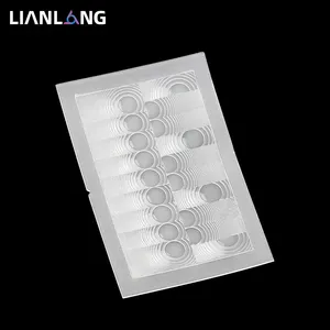 Factory Customized Square Human Infrared Sensor Lens PIR HDPE Plastics Inductive Switch Fresnel Lenses
