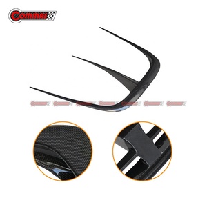 Ventilación de capó de motor de fibra de carbono seca de calidad brillante, estilo MSY, para Ferrari F8 - Product Image 2