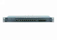 Serveur de réseau pare-feu avec 8 ports LAN plus 4 ports SFP en option, Intel H87 LGA1150 Core I3 I5 I7, châssis en rack 1U, mini PC industriel