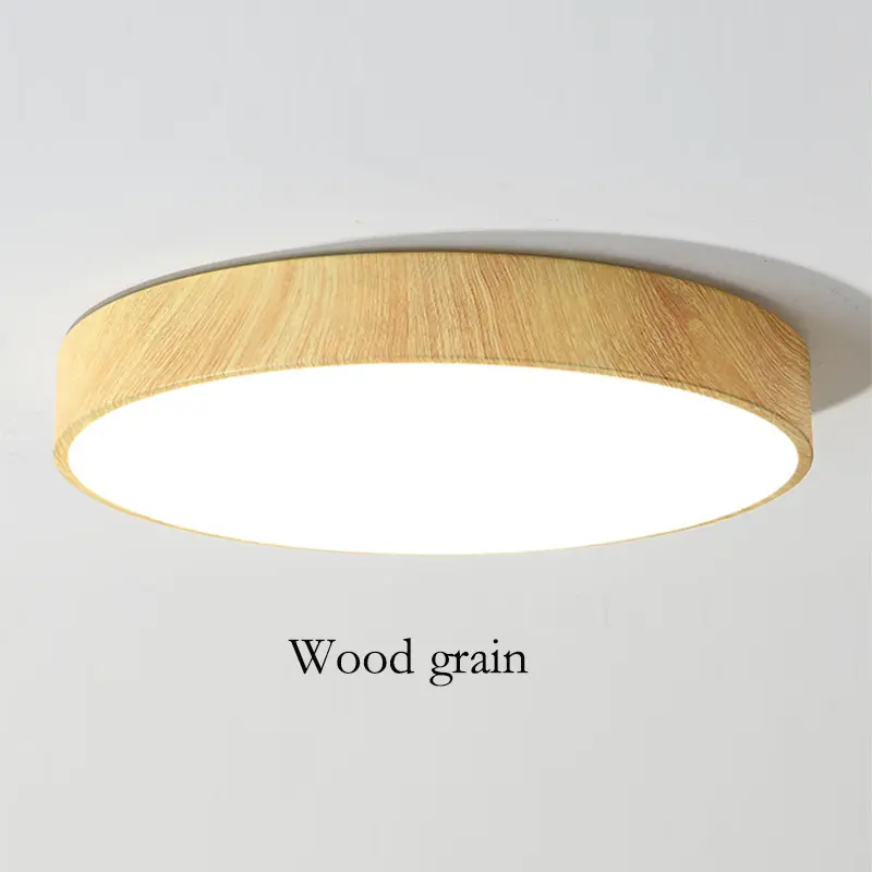 Minimalist Ultra Thin Round Living Room Hallway Bedroom Led Surface Mounted Ceiling Light