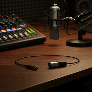 <span class=keywords><strong>Cable</strong></span> DMX XLR de 3 Pines Personalizable de Alta Calidad, Macho-Macho, Niquelado, PVC, para Micrófono de Coche, Proyector, Reproductor de DVD, Audio y Video - Product Image 3