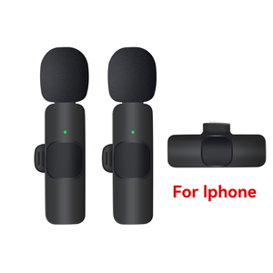 Système de microphone cravate sans fil avec suppression du bruit pour appareil photo reflex numérique, équipement de diffusion en direct, mini-micro - Product Image 1