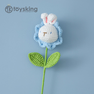 Thỏ Hoa Cành Hoa thỏ dễ thương sợi nhỏ hoa tai cong - Product Image 2