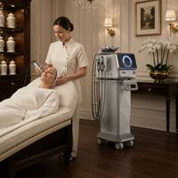 NewFace 8 in 1 Hydrogen Oxygen Facial Machine Skin Analysis Function CE RoHS Certified OEM Custom Logo Hydrodermabrasion Machine