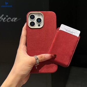 Leather Wallet case Manufacturer for <strong>iphone</strong> 17 Pro Max case with Card Holder for <strong>iphone</strong> 17 Suede case - Product Image 6