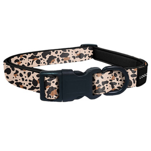 Conjunto de Siete Piezas para Mascotas con Estampado de Leopardo, Correa, Arnés, Correa para Asiento de Coche, Collar, Bolsas para Excrementos, Toalla para Babas y Cinturón de Seguridad para Perros - Product Image 3