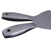 Racloir à peinture tendance en acier inoxydable, lame de lissage pour mastic de cloison sèche, outil manuel de finition pour peinture blanche et revêtements artistiques, pour décorateurs