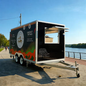 Remolque De Comida Food Track Concession Stand Restaurant Trailer Shawarma Pizza Food Truck with Full Kitchen Equipment - Product Image 6