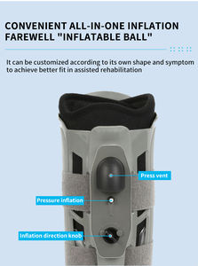 Disponible en lote, modelo popular gris unisex con airbag, soporte de fijación de articulación de tobillo y <span class=keywords><strong>Pie</strong></span> ajustable disponible - Product Image 2