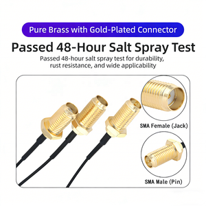 <span class=keywords><strong>สาย</strong></span>โคแอกเชียล RF คุณภาพสูง RG1.13 หัวต่อ SMA ตัวเมีย เป็น UFL  0-6GHz 50 โอห์ม <span class=keywords><strong>สาย</strong></span>จัมเปอร์เสาอากาศสำหรับเราเตอร์ <span class=keywords><strong>WiFi</strong></span> - Product Image 3