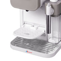 Machine à café à capsules Anbolife, machine à expresso 20 bars, compatible Nespresso, avec mousseur à lait, cappuccino et latte en une seule touche, 1350W