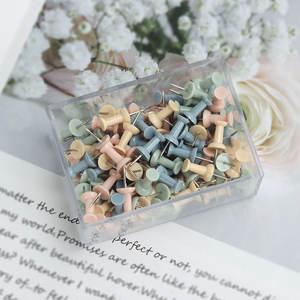 Оптовая продажа, 4 цвета, разноцветные, пластиковые и металлические иглы, декоративные Накладные на большой палец, 120 шт. - Product Image 6