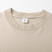 POD personnalisé livraison directe 100% coton 260gsm impression surdimensionné en détresse Vintage lavage à l'acide t-shirts pour hommes