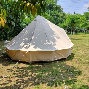 Tente de camping <span class=keywords><strong>tipi</strong></span> et <span class=keywords><strong>yourte</strong></span> de style indien personnalisable pour 3 à 9 personnes, utilisation en famille en plein air lors de festivals de musique - Product Image 4