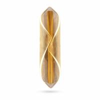 Lampe murale LED moderne de luxe en aluminium doré et cristal, style nordique, pour chambre à coucher, chevet, salon, intensité variable, CRI 90 élevé, vente en gros