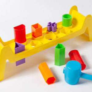 Jouet marteau éducatif Montessori en plastique Jnynke pour les tout-petits de 0 à 24 mois, certifié CE CPC, OEM ODM, banc de martelage - Product Image 6
