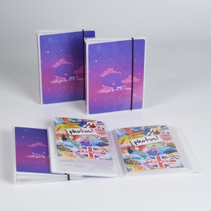 Petit <span class=keywords><strong>Pas</strong></span> <span class=keywords><strong>Cher</strong></span> Slip Dans 24 Pochettes Transparentes 48 Poches PP Couverture Personnalisée 4x6 Autocollant <span class=keywords><strong>Photo</strong></span> <span class=keywords><strong>Album</strong></span> Bébé - Product Image 2