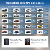 Boîtier de Streaming Automatique Autoabc CarPlay Android System avec Interface AI pour IPTV YouTube Netflix Garantie 1 An